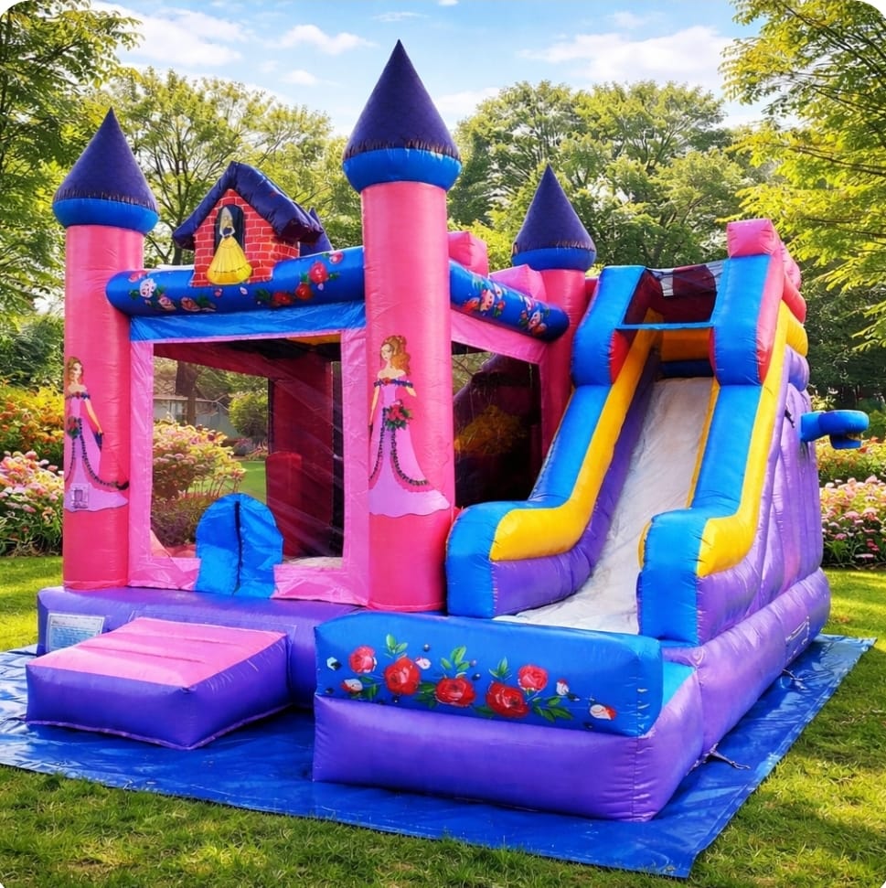 Prinzessinnen-Hüpfburg